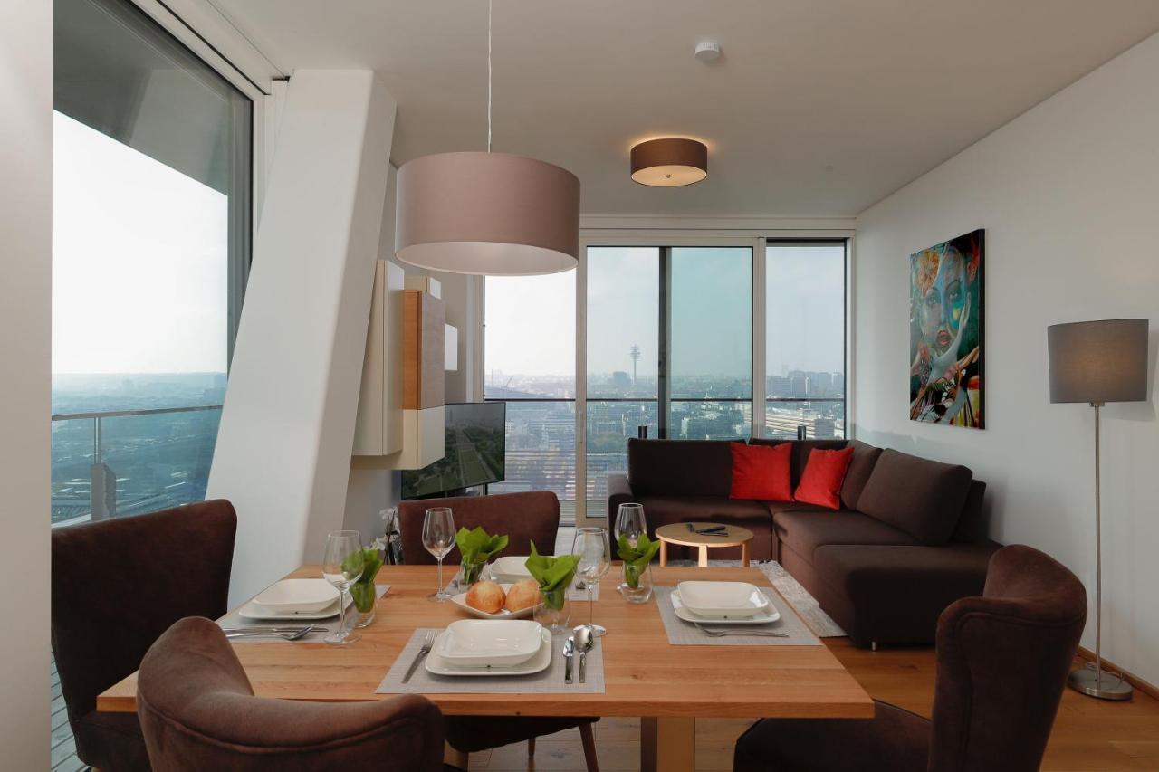 Triiiple Suites Level 21 Mit Balkon Und Tiefgarage Vienna Exterior photo